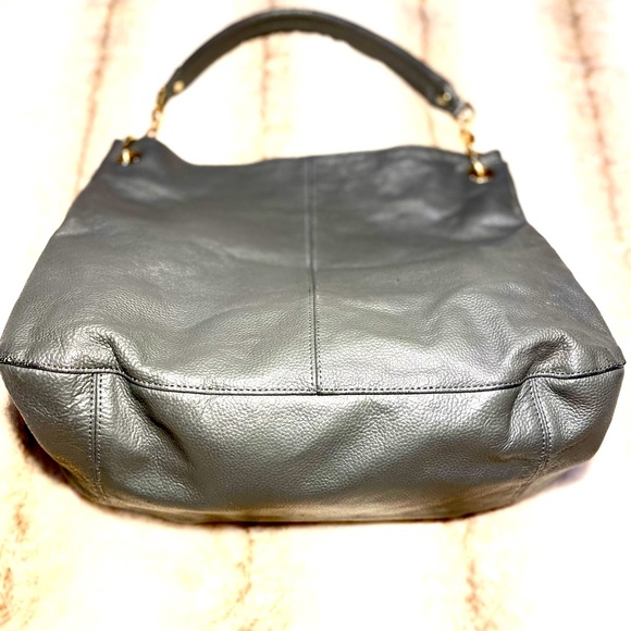 Cuore & Pelle Genuine Pebble Leather Hand Bag  Shoulder Purse - Picture 5 of 17